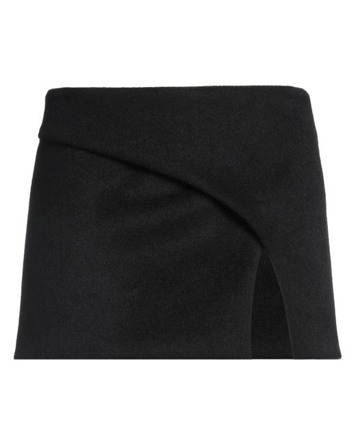 ALESSANDRO VIGILANTE Black Mini Skirt