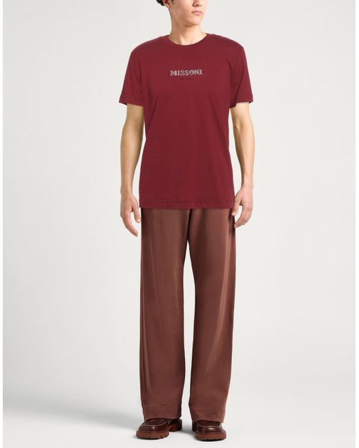 Missoni Red T-shirt for men