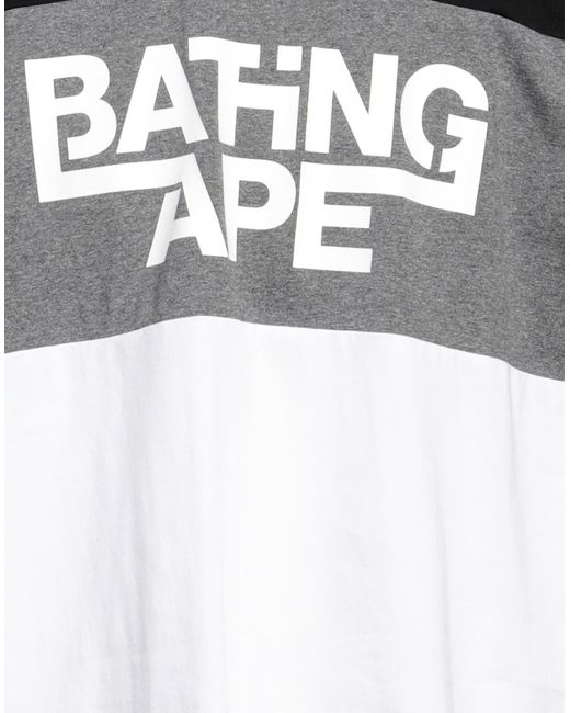 A Bathing Ape Black T-shirt for men