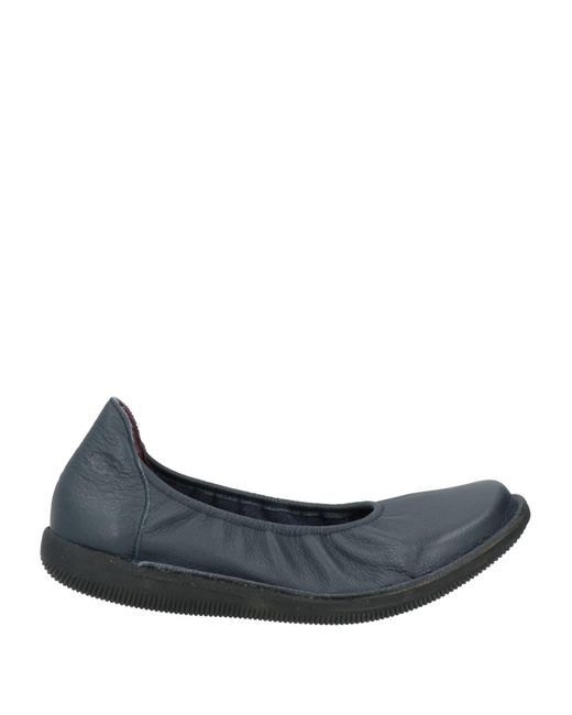 Loints of Holland Blue Ballet Flats
