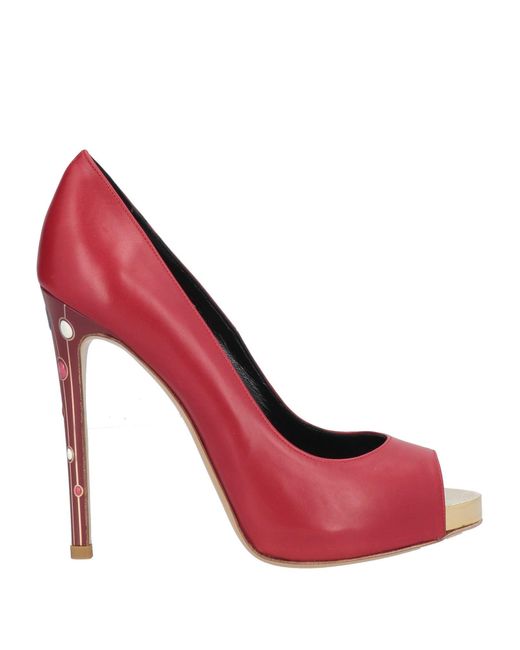 FRANCESCO SACCO Pink Pumps Calfskin