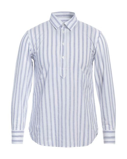 Camicia di Daniele Alessandrini in Blue da Uomo
