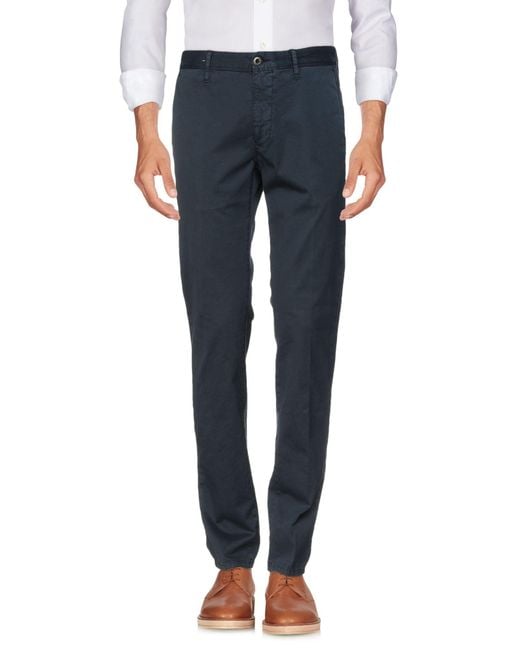 Incotex Blue Trouser for men
