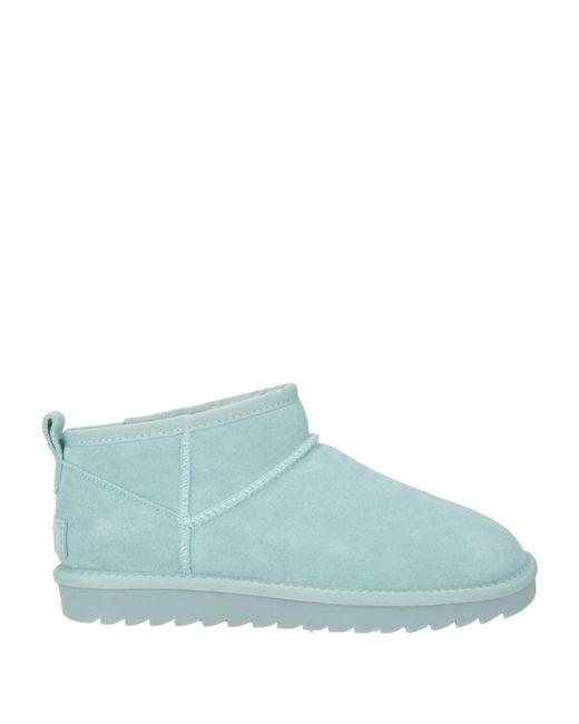 Colors Of California Blue Ankle Boots