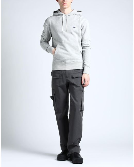 Maison Kitsuné Gray Sweatshirt for men