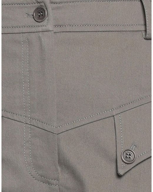 Alberta Ferretti Gray Trouser