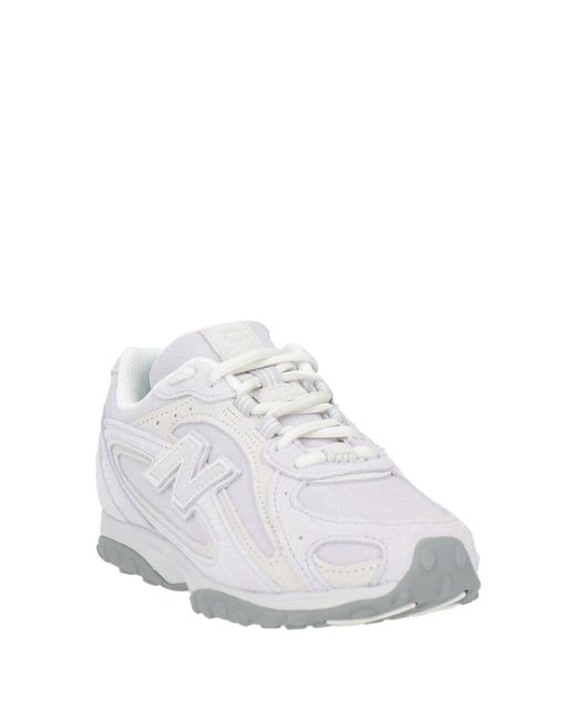 New Balance White Trainers