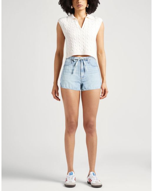 Rag & Bone Blue Denim Shorts