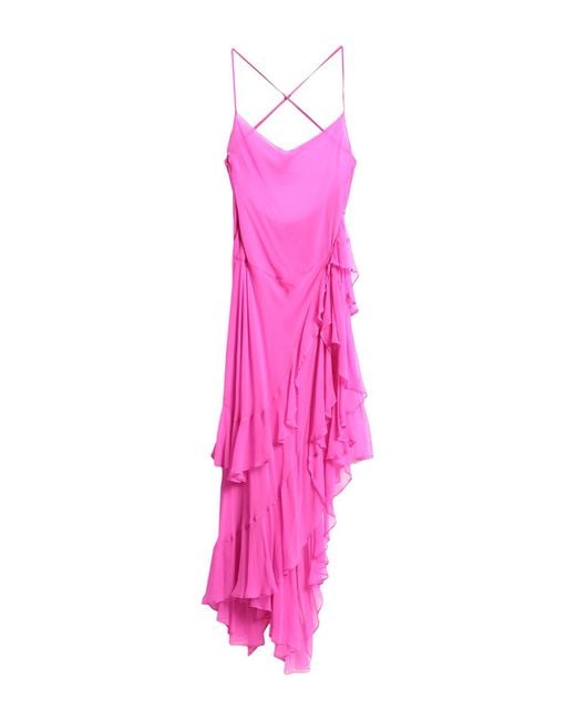 retroféte Pink Mini-Kleid