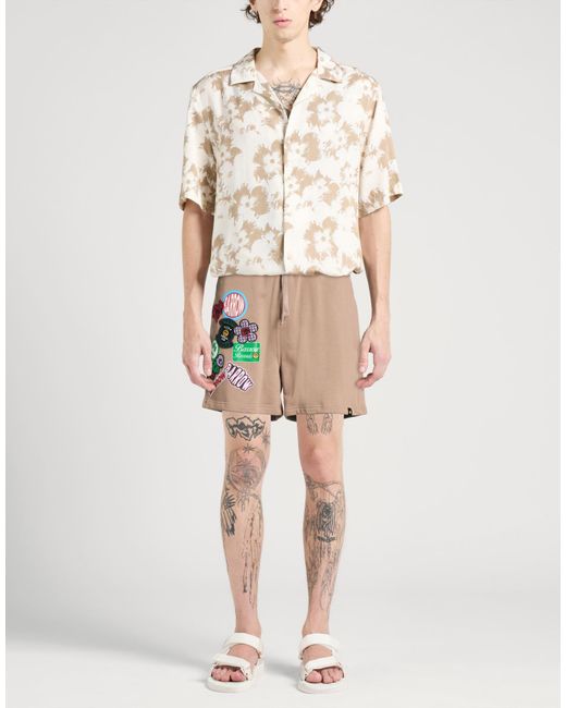 Barrow Natural Light Shorts & Bermuda Shorts Cotton, Polyester for men