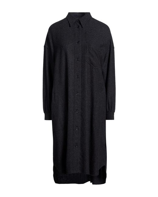 Aspesi Black Midi Dress