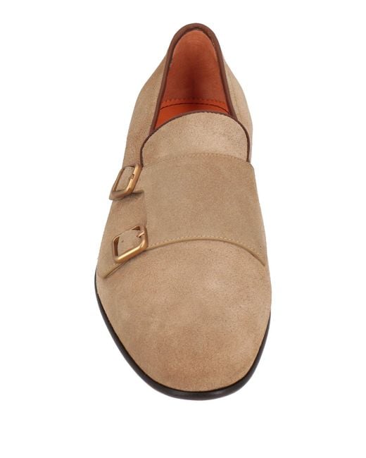 Santoni White Loafers for men