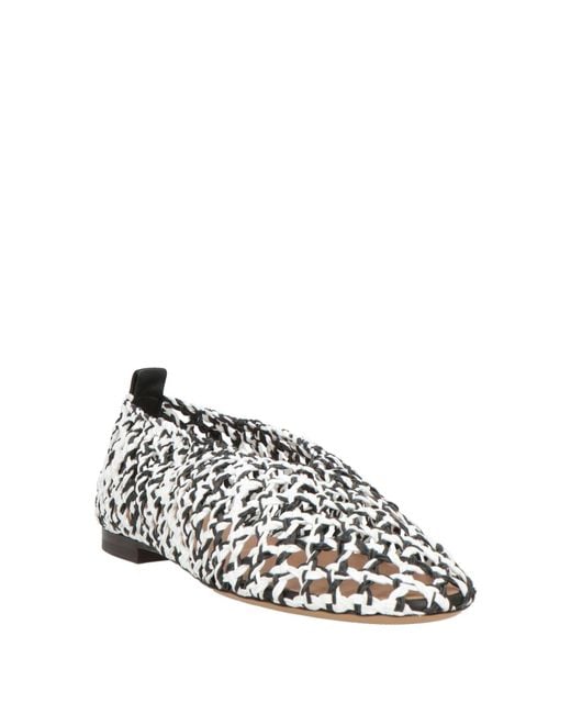 Mansur Gavriel White Ballet Flats