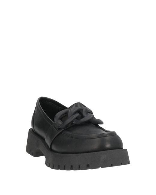 BARRACUDA'S COLLECTION Black Loafers Leather