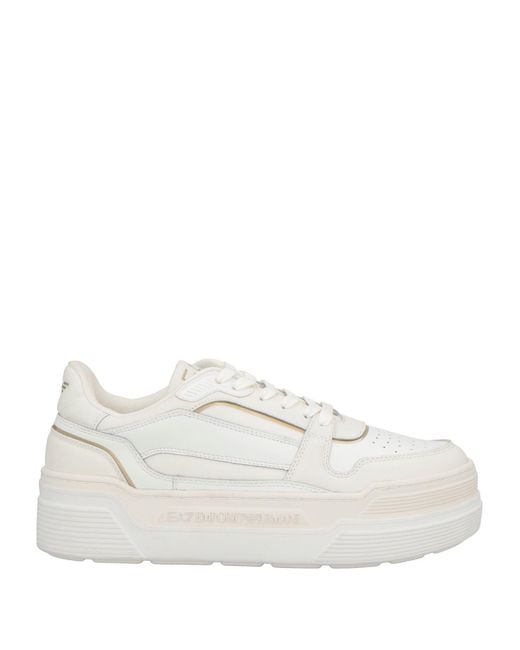 EA7 White Trainers