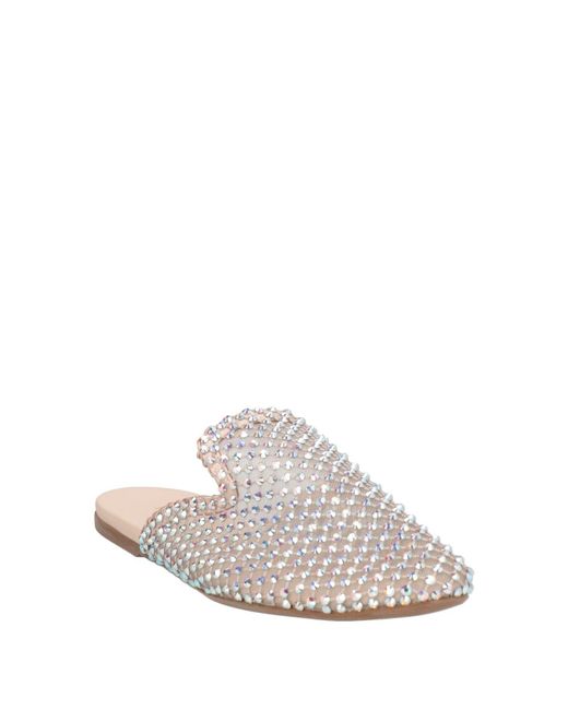 Le Silla White Mules & Clogs