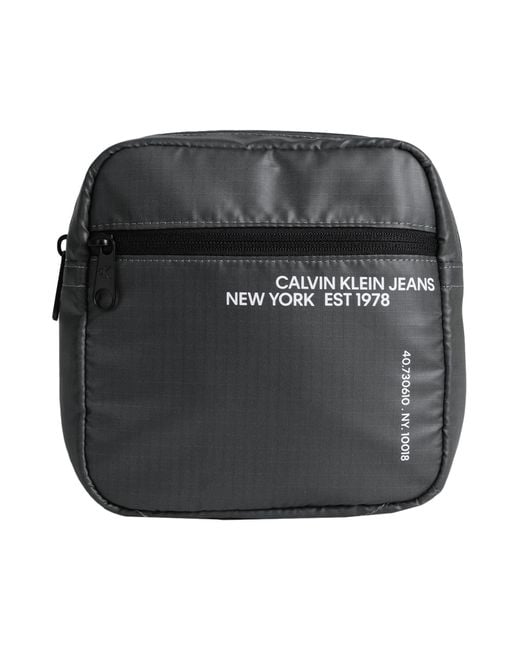 Calvin Klein Black Belt Bag for men