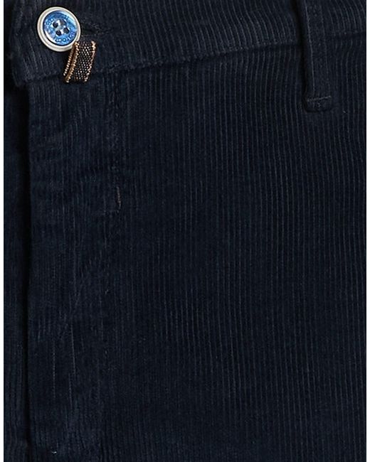 Barbati Blue Midnight Pants Cotton, Elastane for men