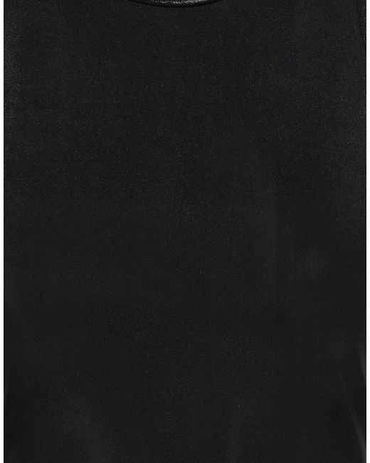 Chiara Ferragni Black Top Polyester, Elastane