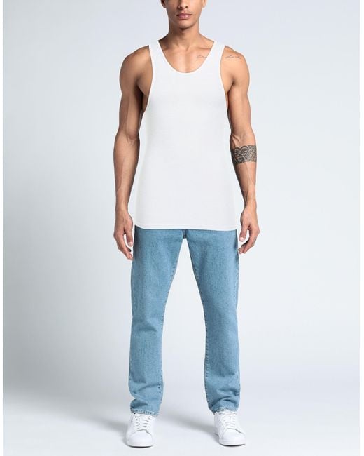 Amiri White Tank Top for men