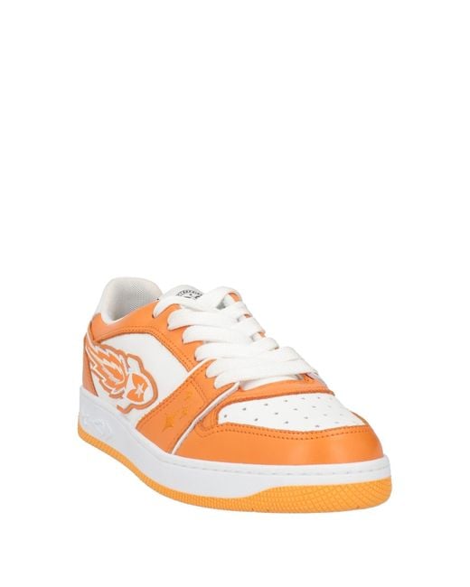 ENTERPRISE JAPAN Orange Trainers for men