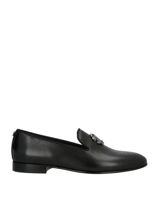 Roberto Cavalli Black Loafers for men