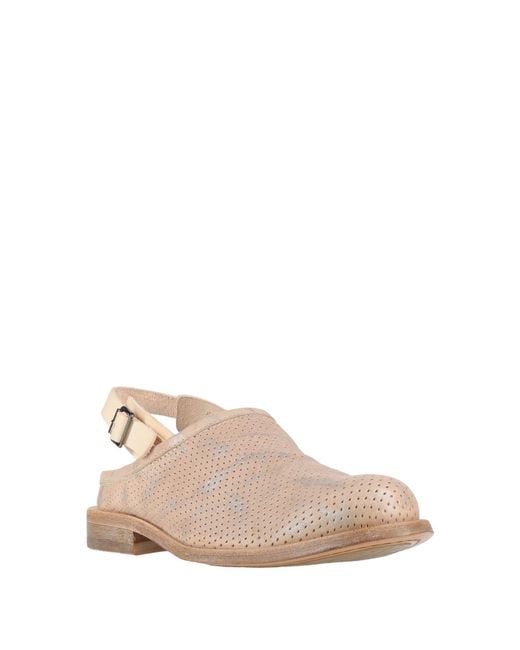 Moma Natural Mules & Clogs