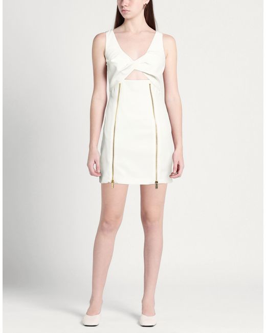 Just Cavalli White Mini Dress
