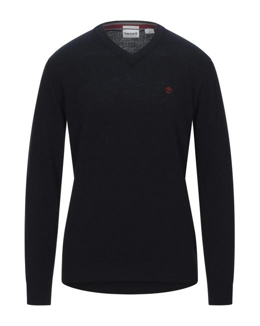 Timberland black jumper cheap
