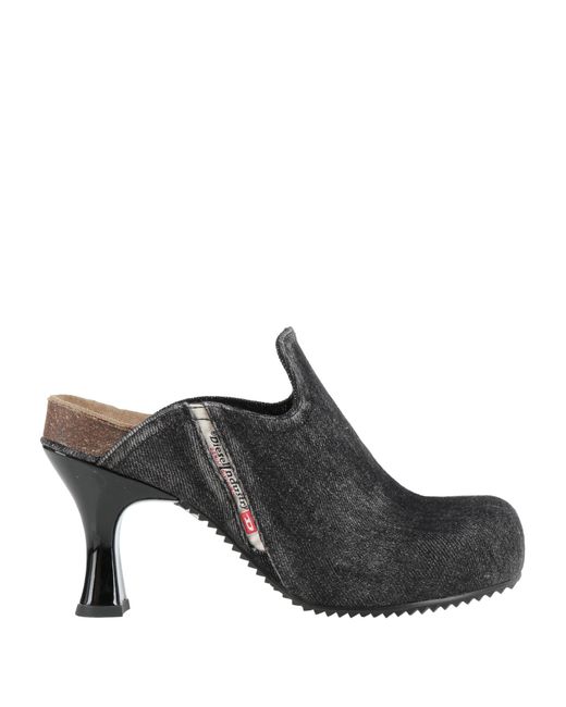 DIESEL Black Mules & Clogs