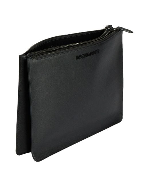 DSquared² Black Handbag for men