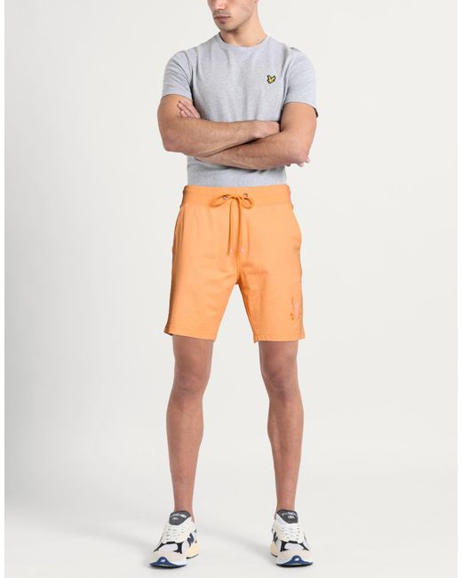 Psycho Bunny Orange Shorts & Bermuda Shorts for men
