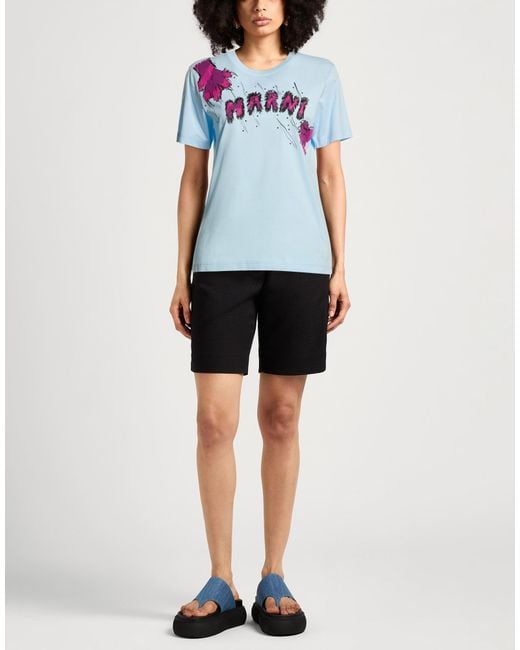 Marni Blue Sky T-Shirt Cotton