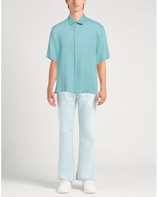 Sandro Blue Shirt for men