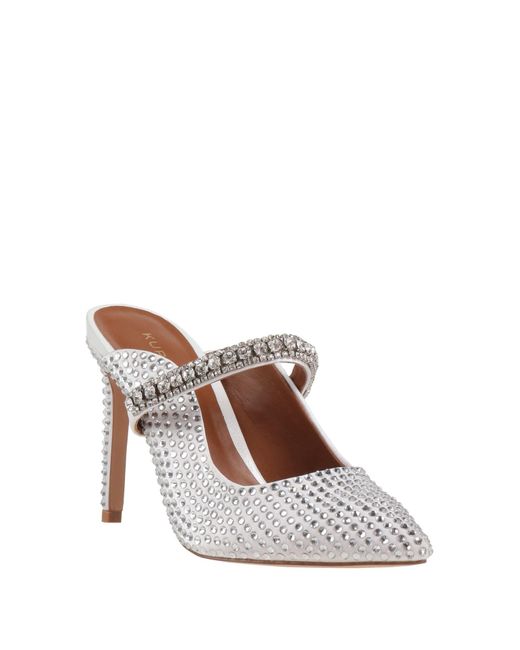 Mules & Zuecos Kurt Geiger de color White