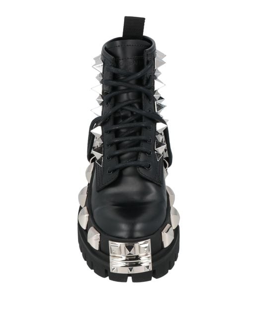 Dolce & Gabbana Black Ankle Boots