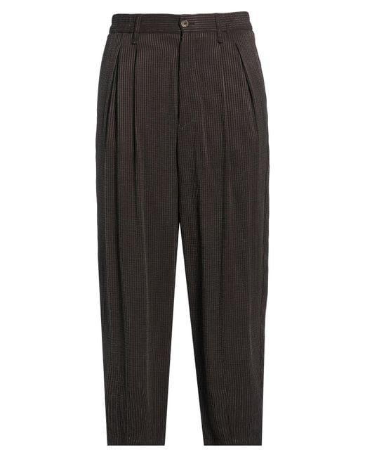 Giorgio Armani Gray Pants for men