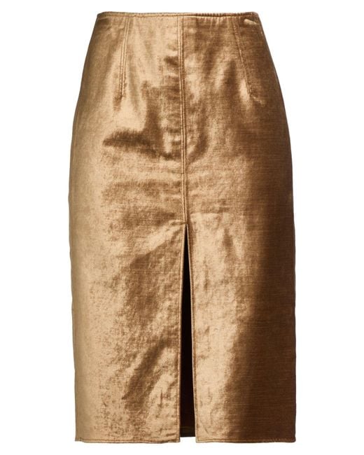 Forte_forte Natural Midi Skirt