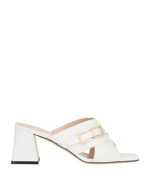 Evaluna White Sandals