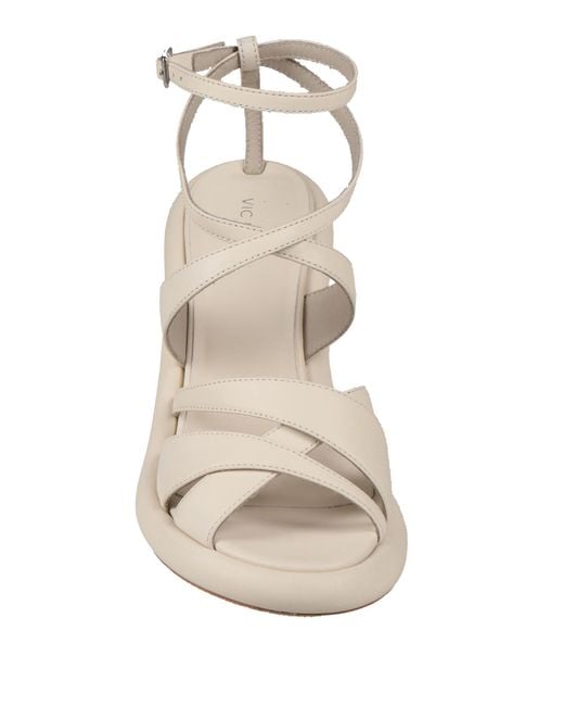 Vic Matié Metallic Sandals