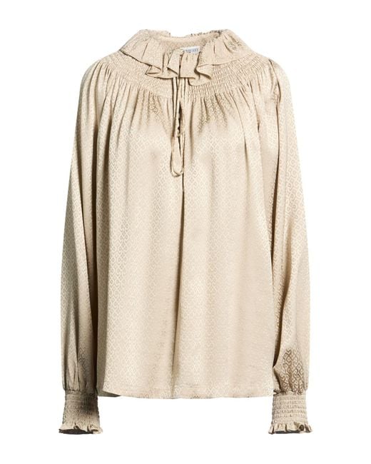Burberry Natural Top Silk