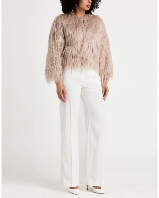 Pinko Natural Shearling & Teddy