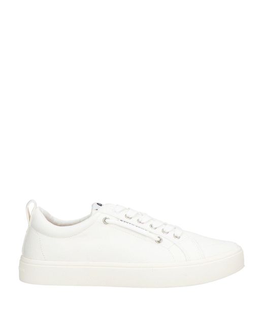 North Sails White Sneakers Textile Fibers for men