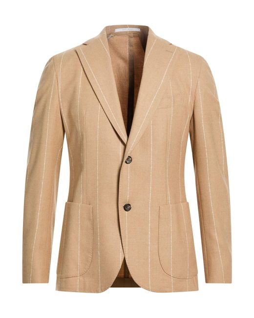 Eleventy Natural Platinum Blazer Wool for men
