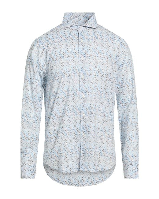 Fedeli Blue Shirts for men