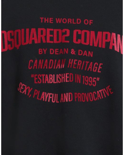 DSquared² Black Sweatshirts for men