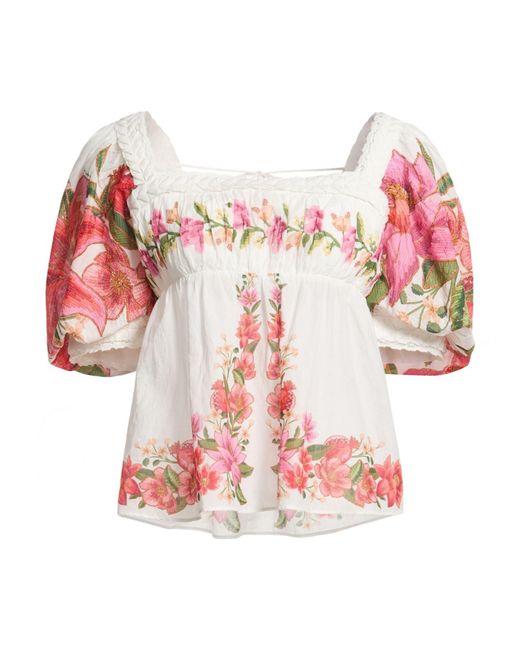 Farm Rio Pink Tops