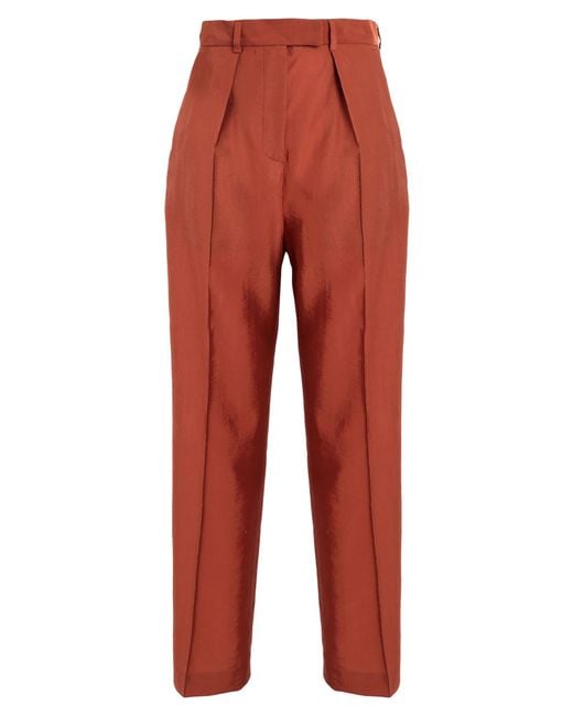 Karl Lagerfeld Red Trouser