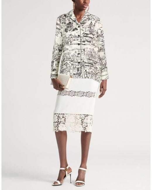 Dior White Shirt Silk