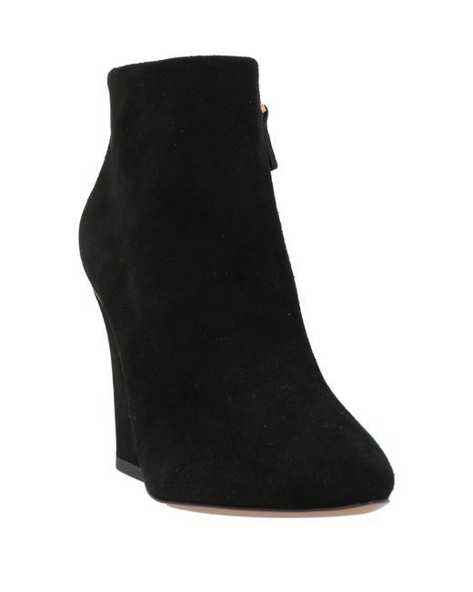 BOTTINES COMPENSEES GEOX CUIR NOIR 39